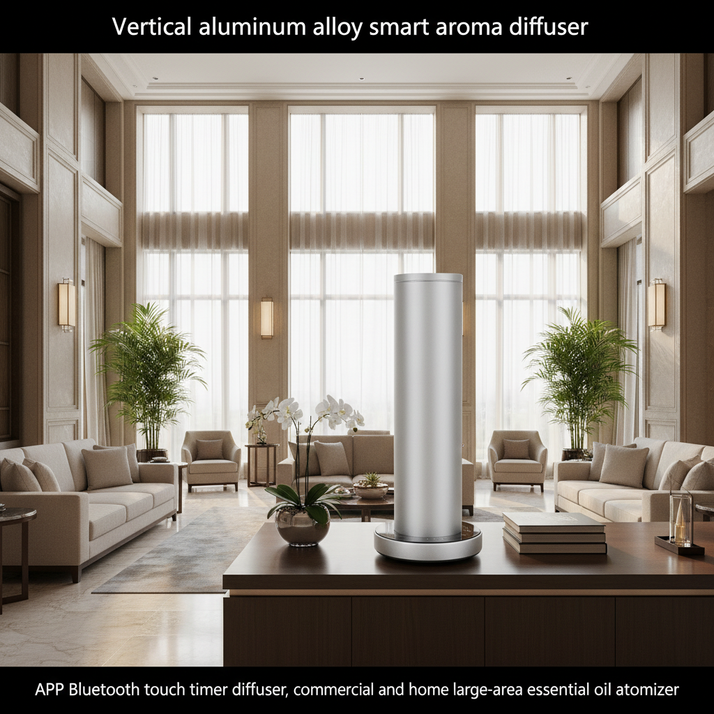 Smart Home Fragrance Diffuser - Floor Standing Essential Oil Diffuser with