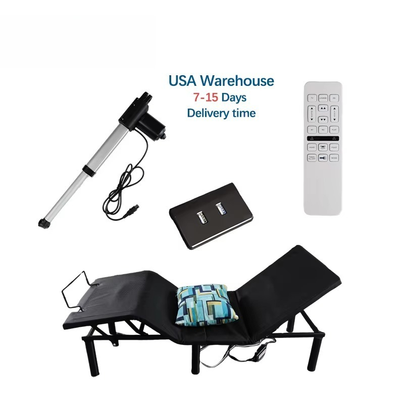 Smart Home Hotel - Foldable Remote Control Smart Furniture Bed