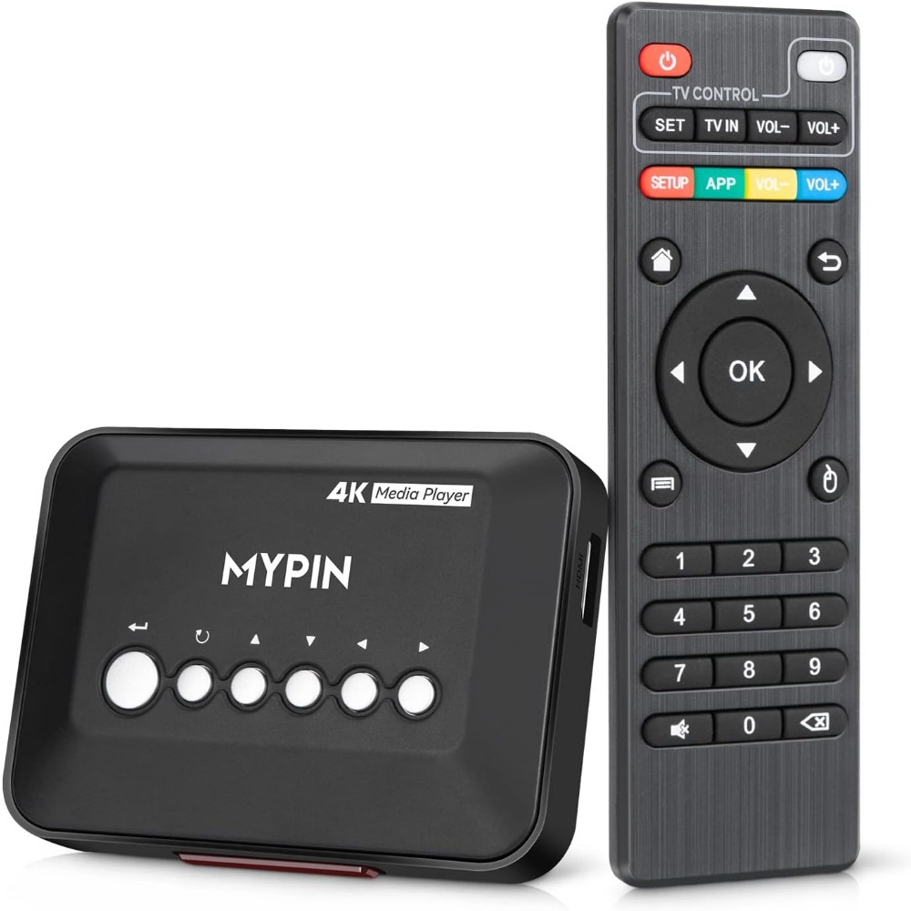 Smart Home Control - 4K 30Hz HDMI Media Player Supports