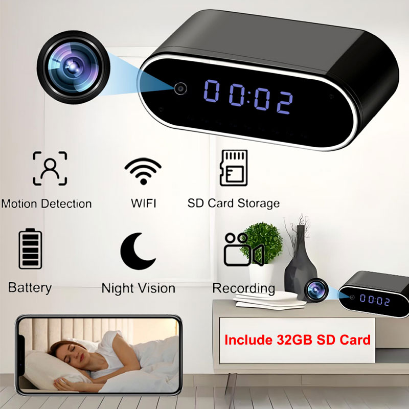 Smart Home Video - 4K Ultra HD Smart Alarm Clock