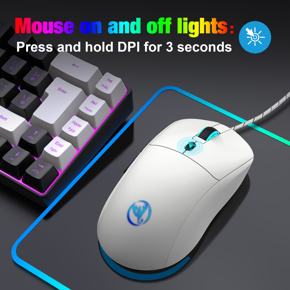 Smart Home Keyestudio - 6 Keys Wired Gaming Mouse Adjustable