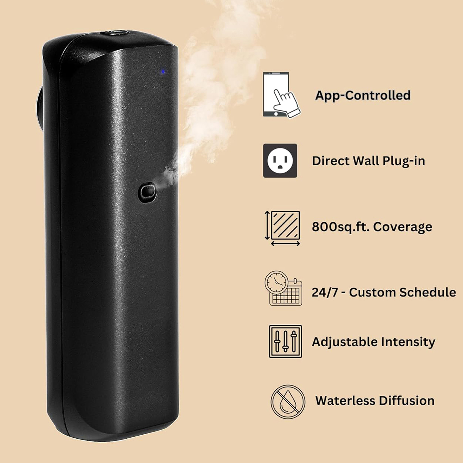Smart Home Fragrance Diffuser - Fragrance Diffuser Toilet Automatic Air Freshener