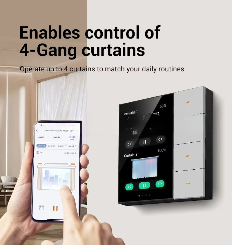 4 Gang Zigbee Smart Life Smart – обзор и цена Smart Home Switch