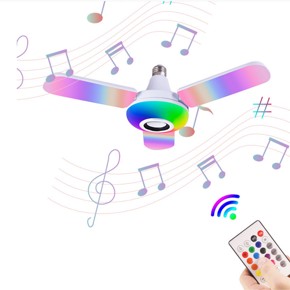Bluetooth Music Light RGB Four – обзор и цена Voice Control Light Bulb