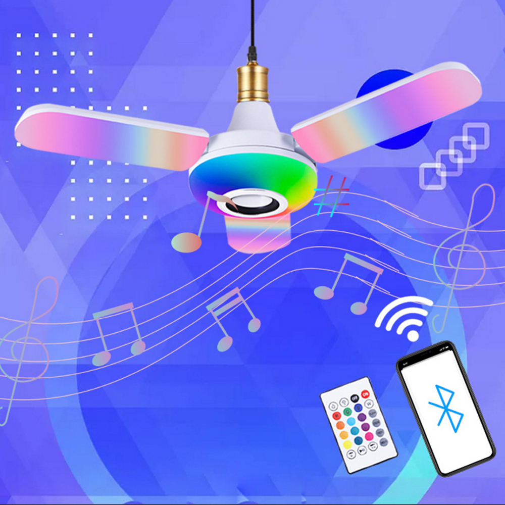 Bluetooth Music Light RGB Four – обзор и цена Voice Control Light Bulb