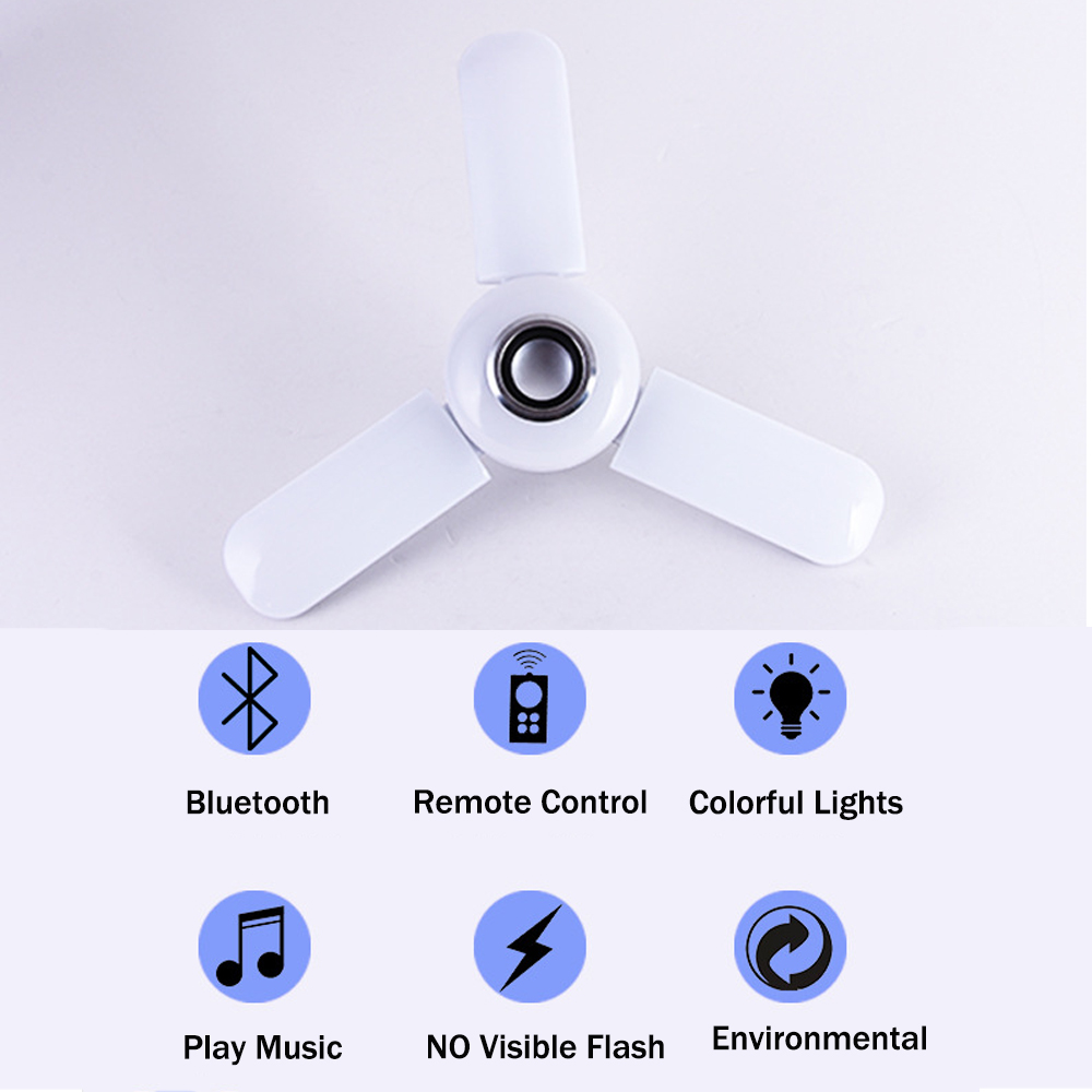 Bluetooth Music Light RGB Four – обзор и цена Voice Control Light Bulb
