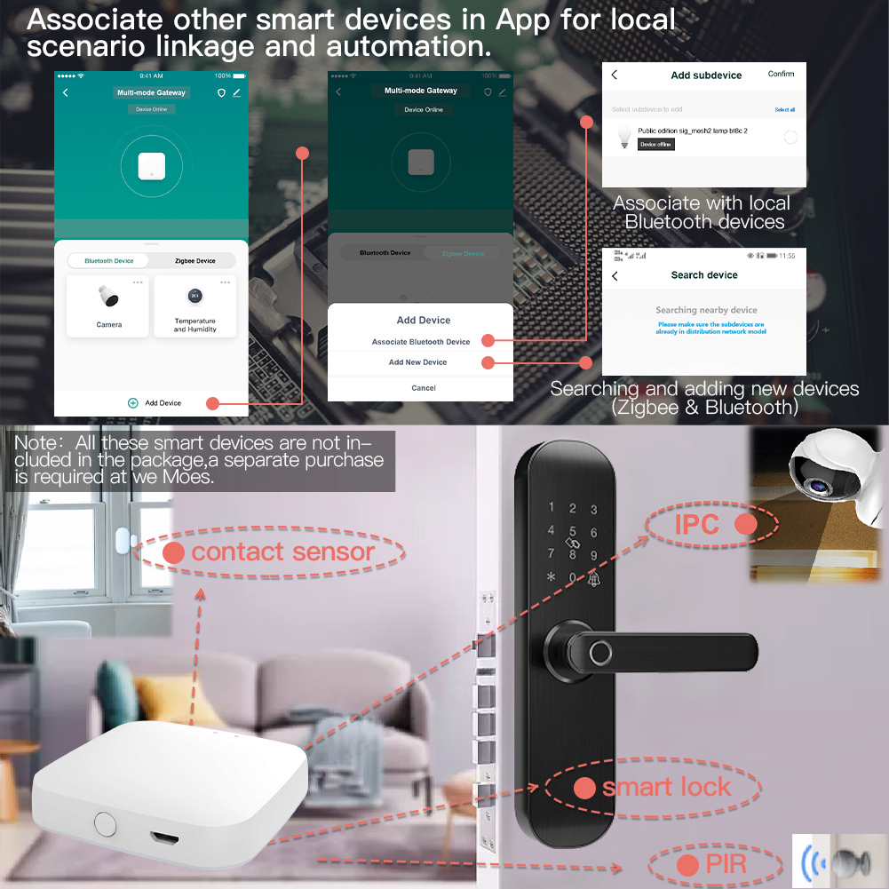 MOES Multi-mode Smart Gateway  – обзор и цена Smart Home Wifi Hub