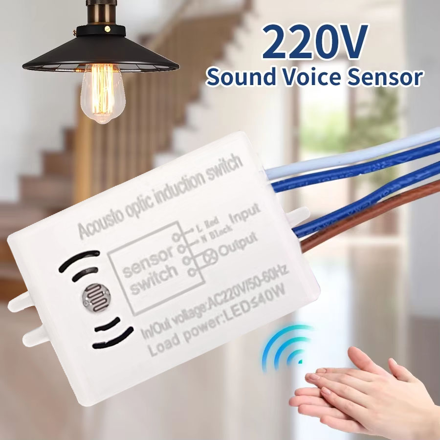 Sound Voice Sensor Switch Smar – обзор и цена Smart Home Utilities