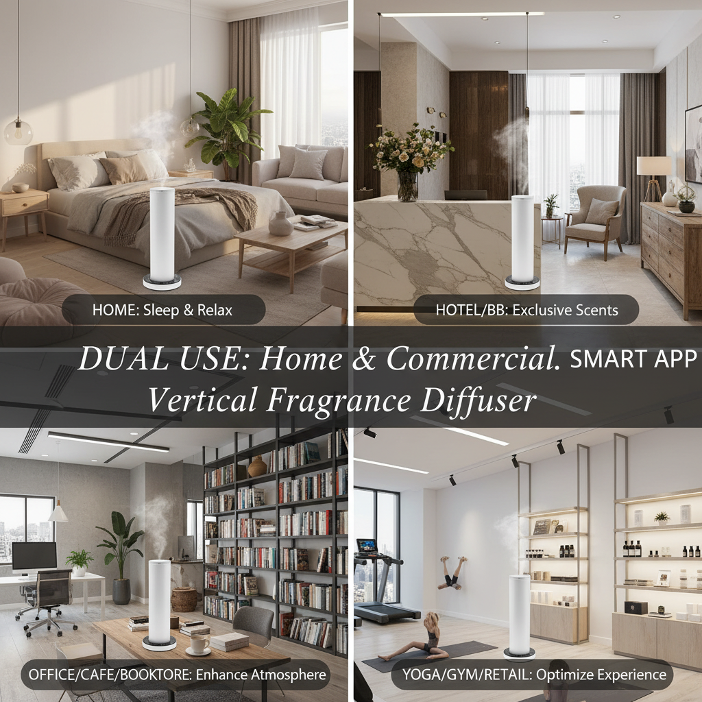 Floor Standing Essential Oil D – обзор и цена Smart Home Fragrance Diffuser