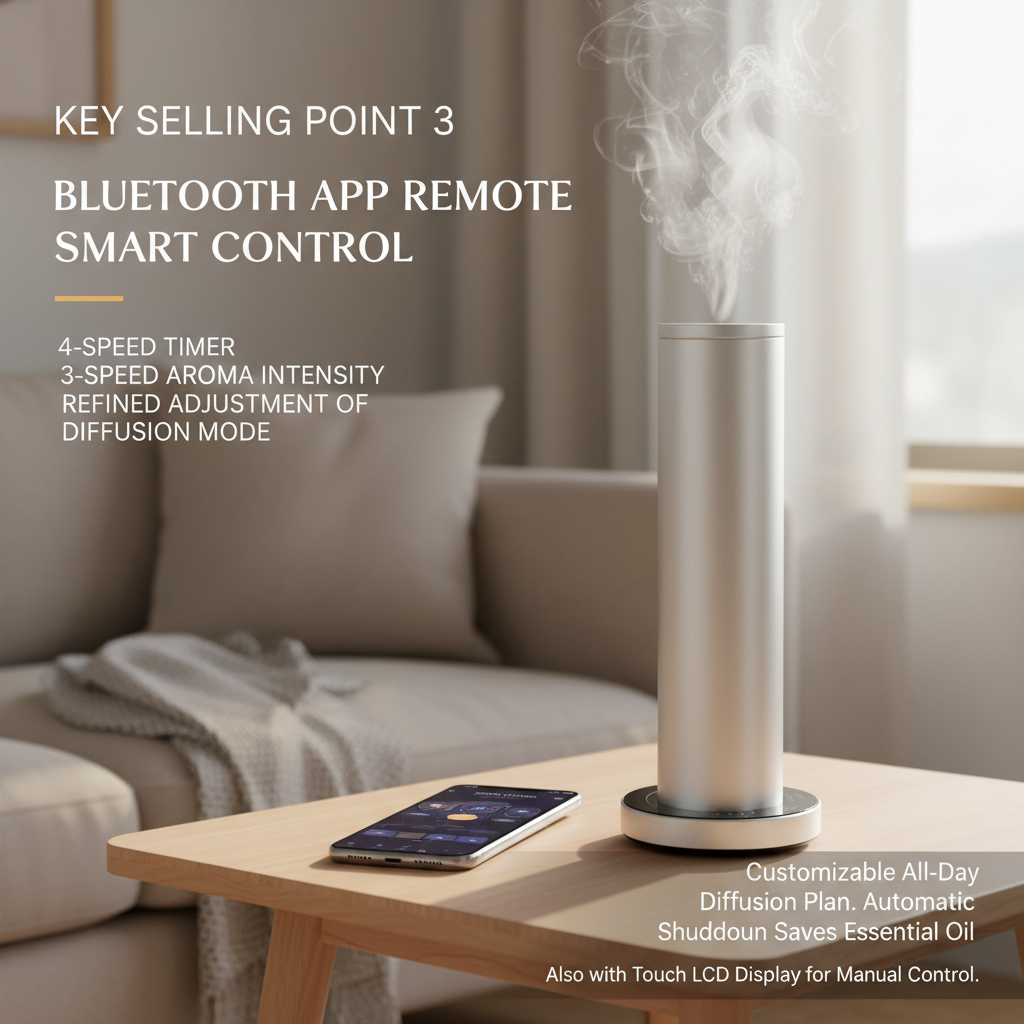 Floor Standing Essential Oil D – обзор и цена Smart Home Fragrance Diffuser