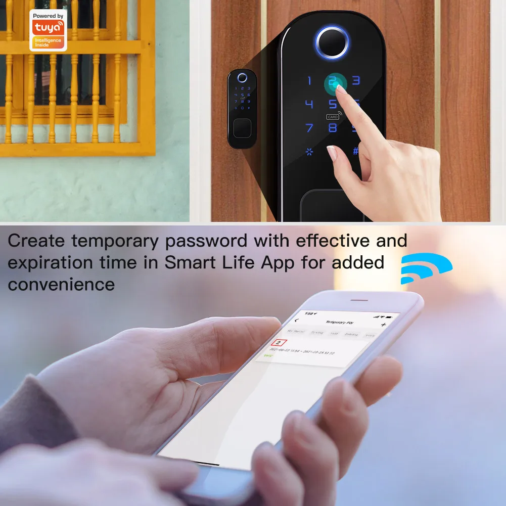 MOES WiFi Tuya Smart Lock Door – обзор и цена Smart Home Door Lock