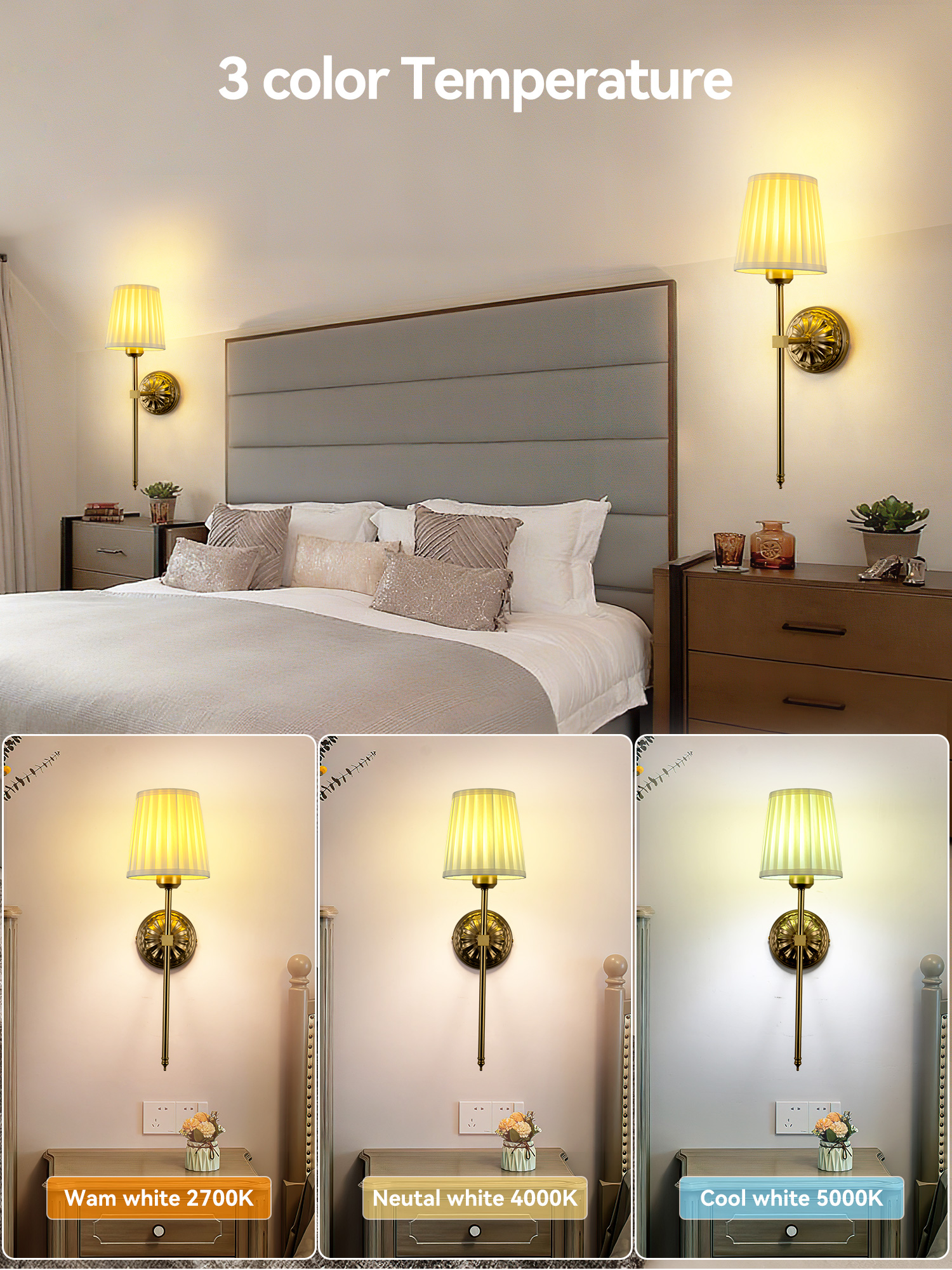 Battery-Powered Wall Light: Re – обзор и цена Voice Control Light Bulb