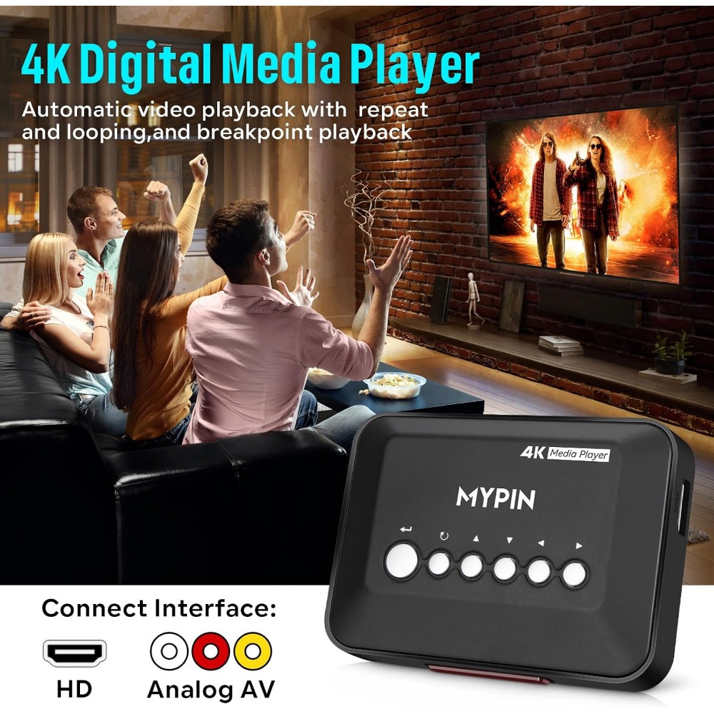4K 30Hz HDMI Media Player Supp – обзор и цена Smart Home Control