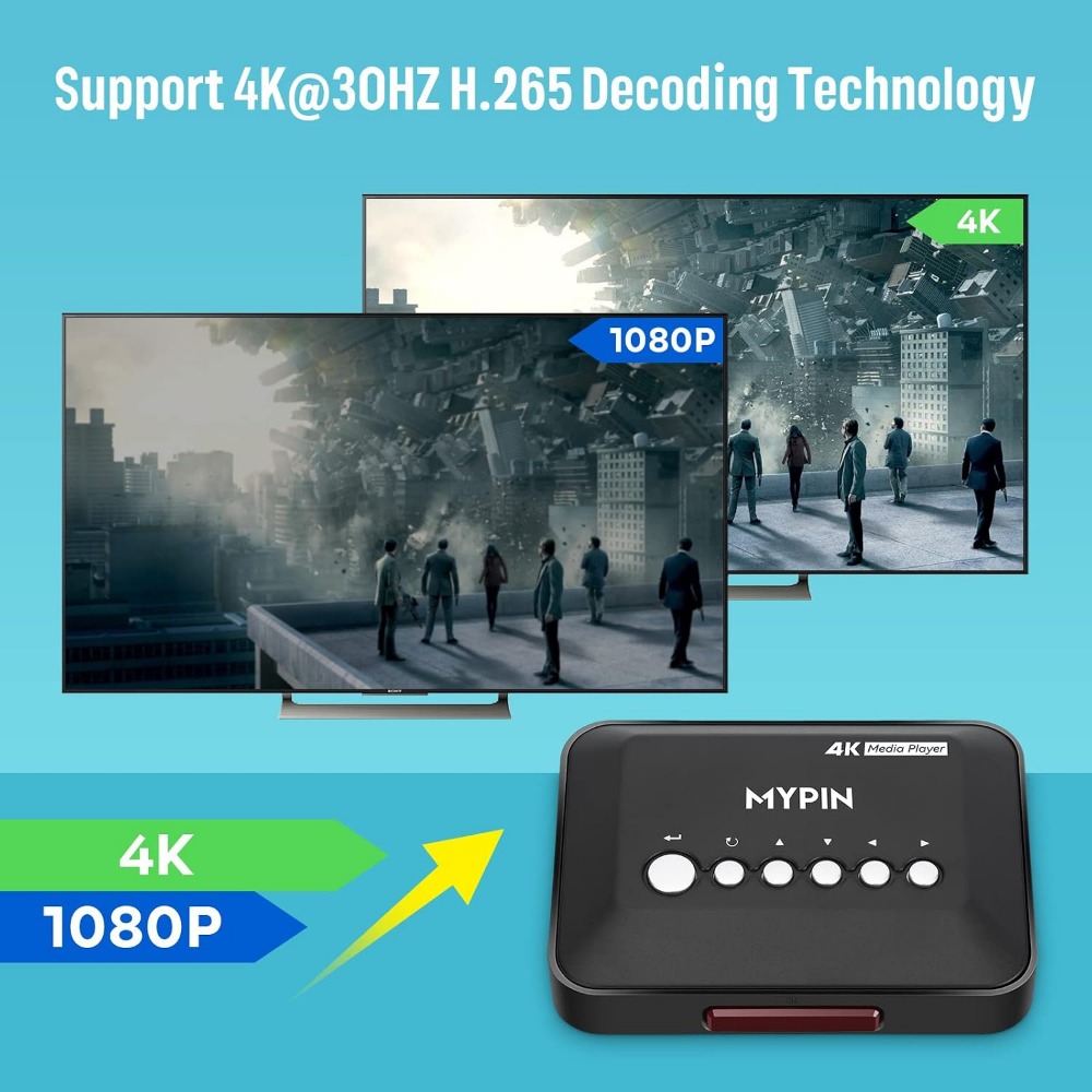 4K 30Hz HDMI Media Player Supp – обзор и цена Smart Home Control