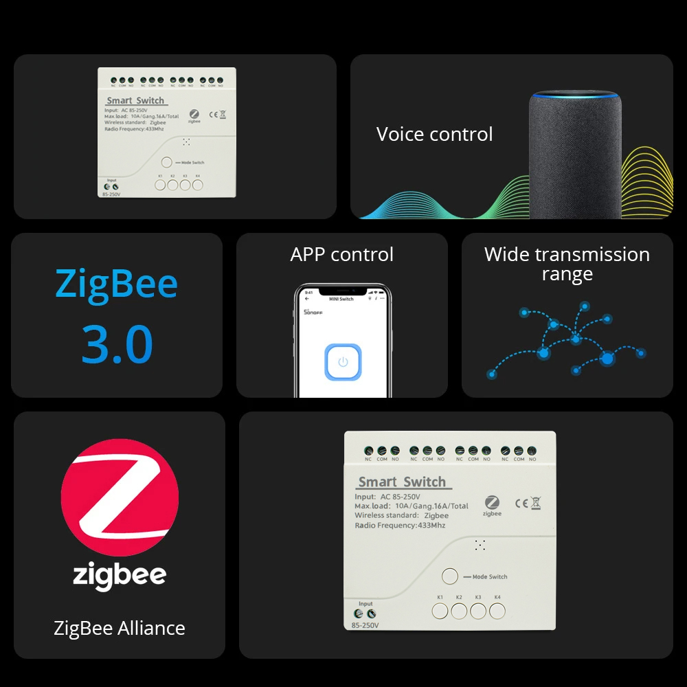 Zigbee Relay Breaker 7-32V 85- – обзор и цена Smart Home Wifi Hub
