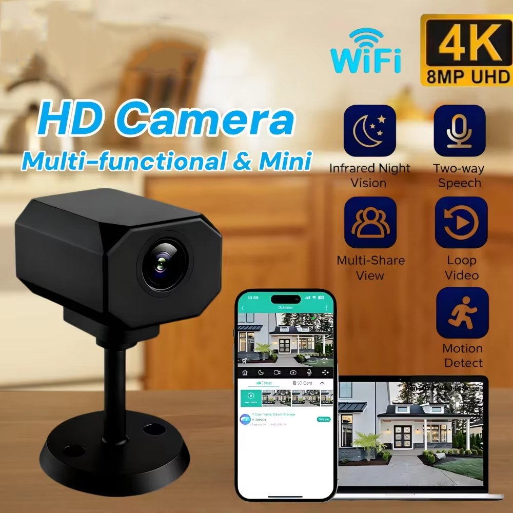 4K HD WiFi Security Camera for – обзор и цена Smart Home Video