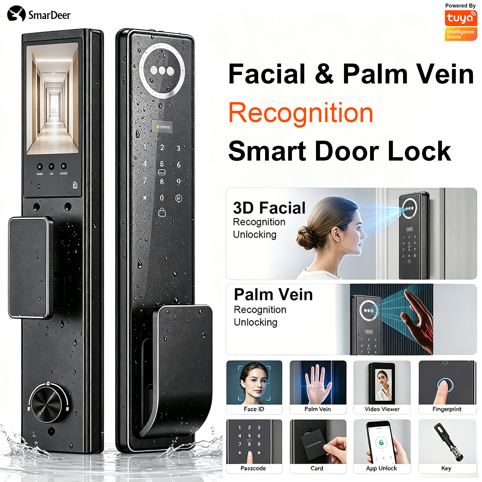 3D Face & Palm Vein Smart Door – обзор и цена Smart Home Keyestudio
