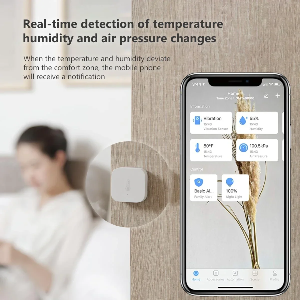 Aqara Temperature Sensor Zigbe – обзор и цена Smart Home Hub Apple