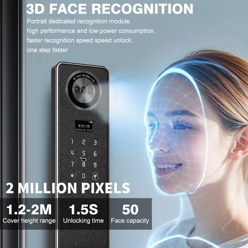 Tuya WiFi Smart Door Lock, Hom – обзор и цена Smart Home Door Lock