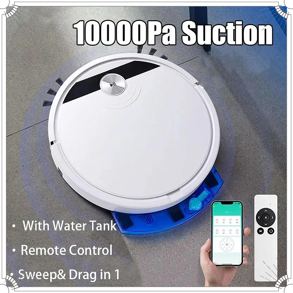 3-in-1 Smart Robot Vacuum Clea – обзор и цена Smart Home Floor Plan