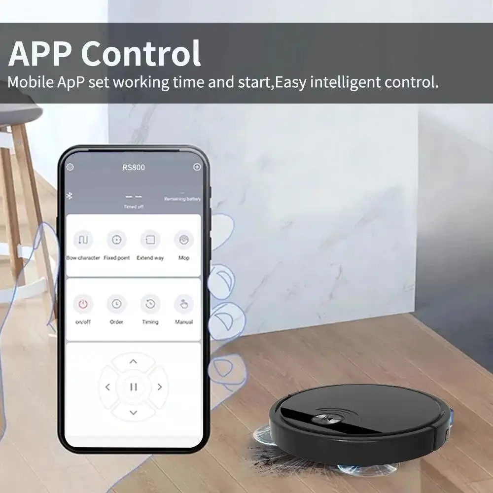 3-in-1 Smart Robot Vacuum Clea – обзор и цена Smart Home Floor Plan