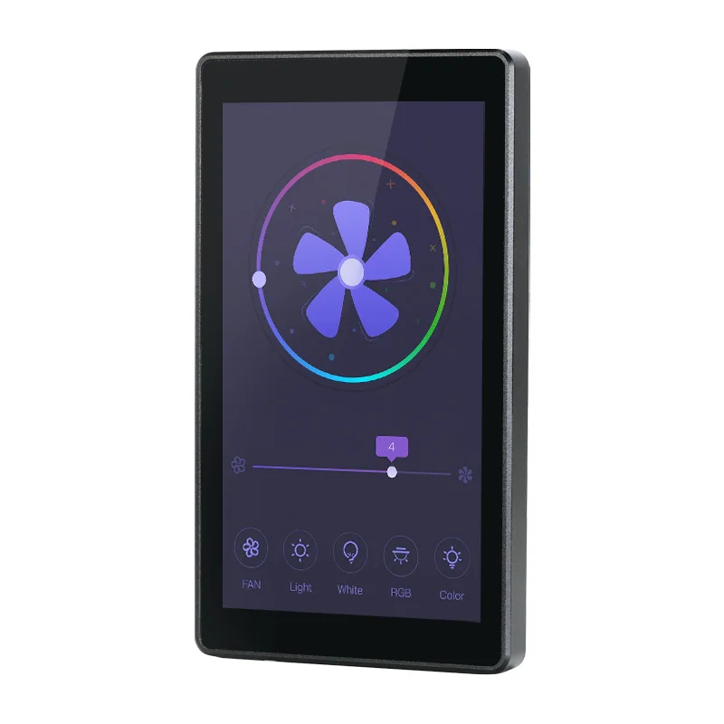Aluminum Frame Tuya LCD Touch  – обзор и цена Smart Home Control