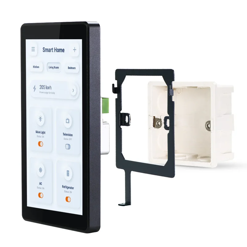 Aluminum Frame Tuya LCD Touch  – обзор и цена Smart Home Control