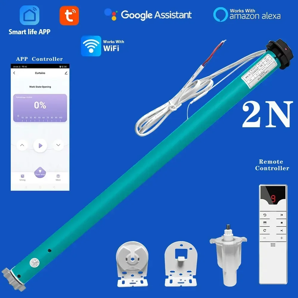 SZMYQ 25mm 2N Tuya Smart Curta – обзор и цена Smart Home Control