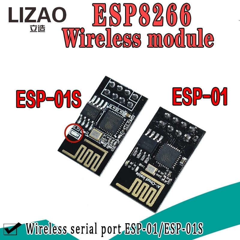 LIZAO ESP8266 ESP-01S WiFi Mod – обзор и цена Upgrade Smart Home