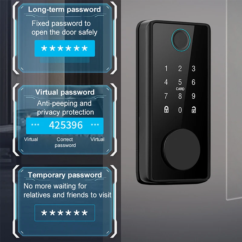 Smart Fingerprint Deadbolt Loc – обзор и цена Smart Home Door Lock