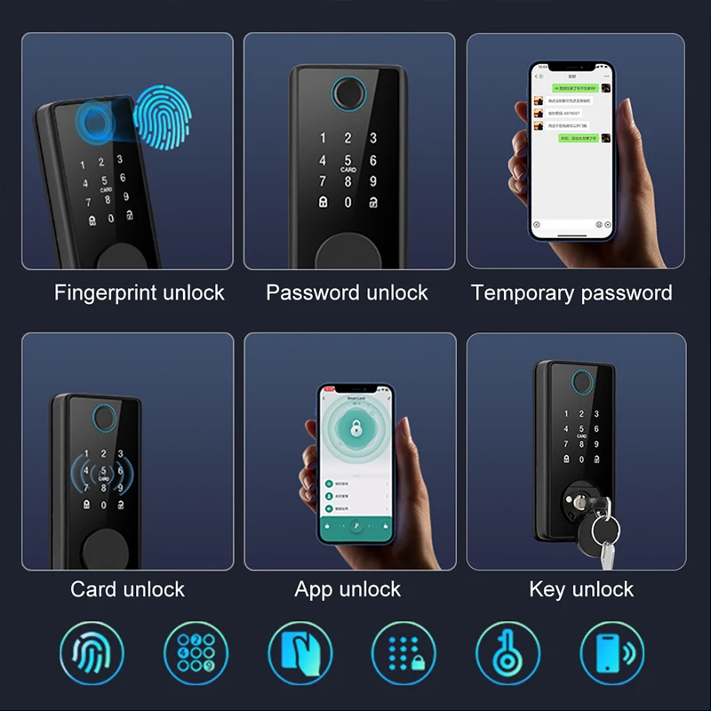 Smart Fingerprint Deadbolt Loc – обзор и цена Smart Home Door Lock