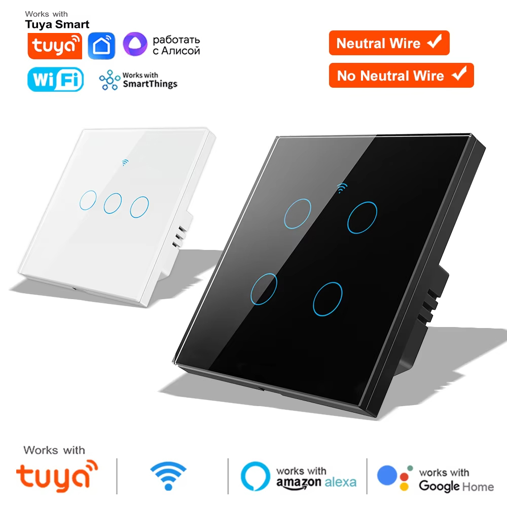 WiFi RF 433mhz Touch Wall Ligh – обзор и цена Smart Home Switch