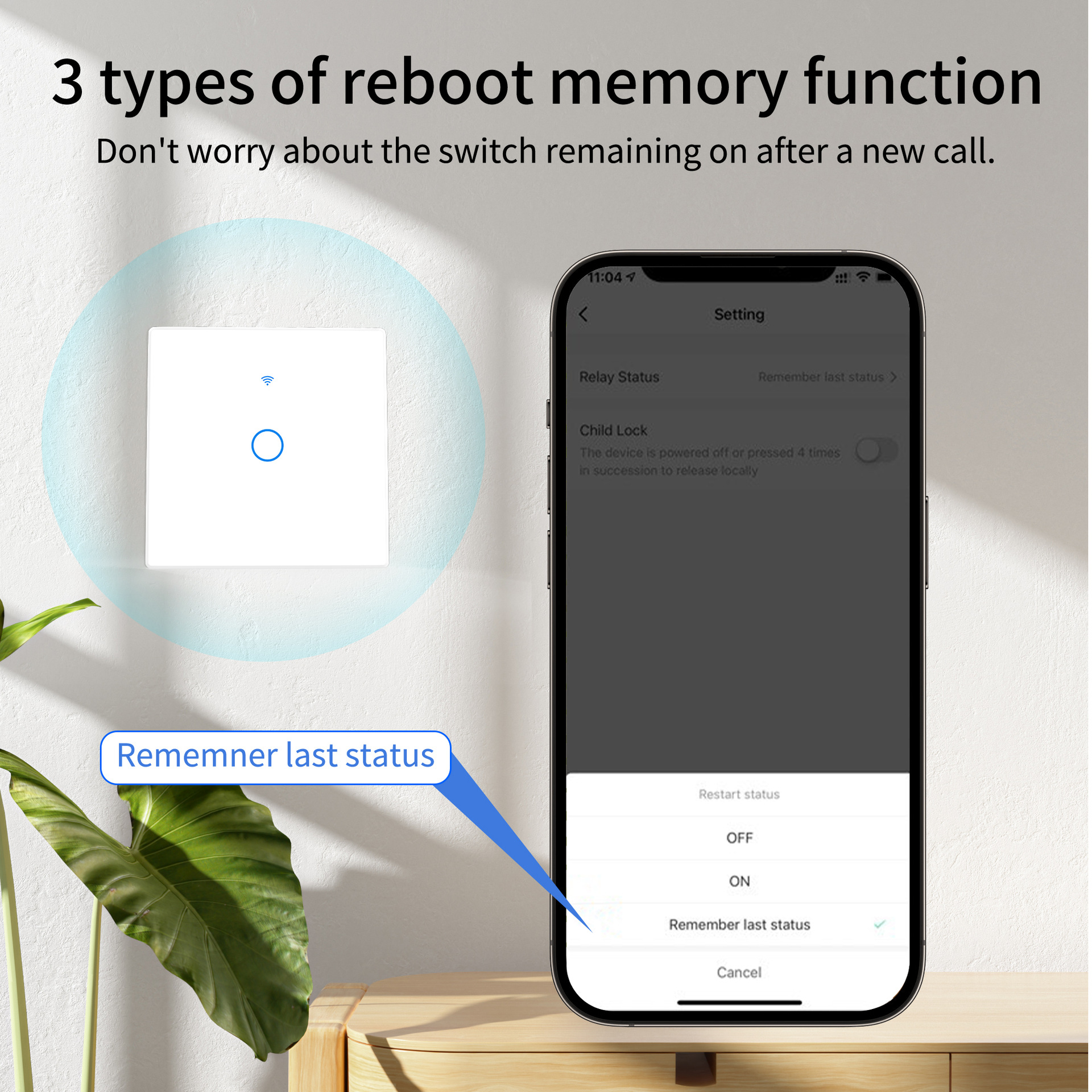 WiFi RF 433mhz Touch Wall Ligh – обзор и цена Smart Home Switch