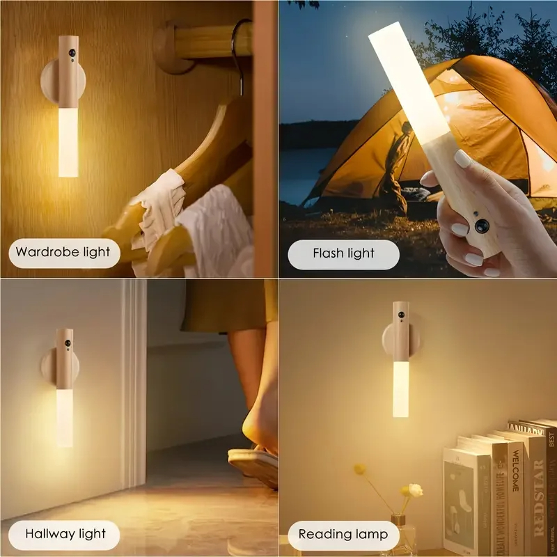 LED Rechargeable Magnetic Wall – обзор и цена Voice Control Light Bulb
