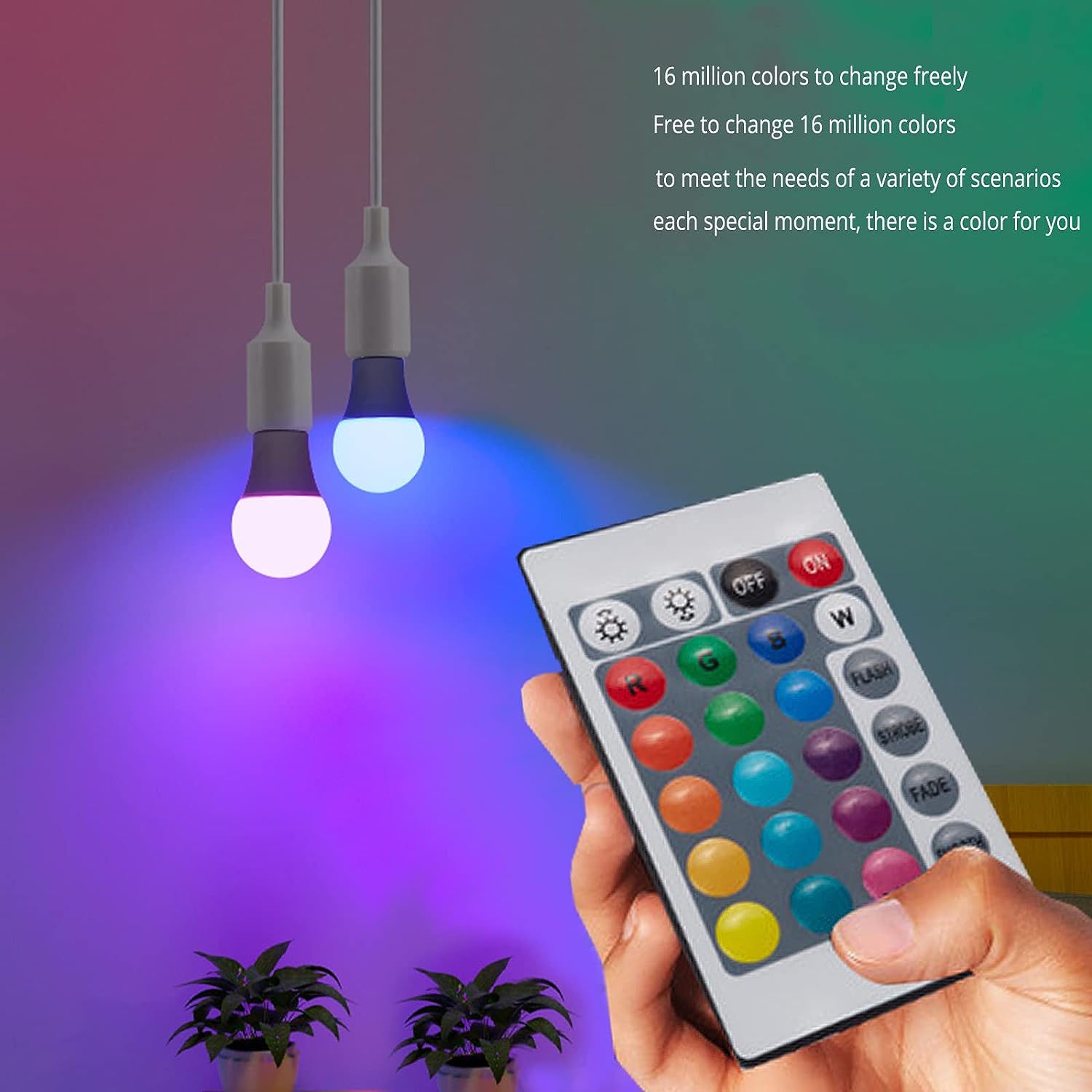 E27 220V 16 Colors RGB Bulb LE – обзор и цена Voice Control Light Bulb