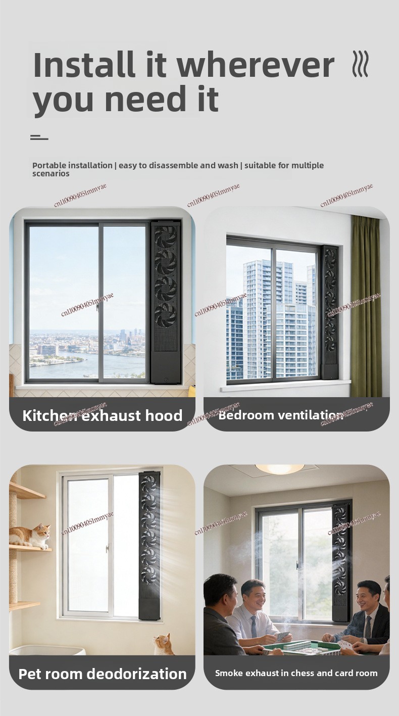 No Perforation No Installation – обзор и цена Smart Home Ventilation