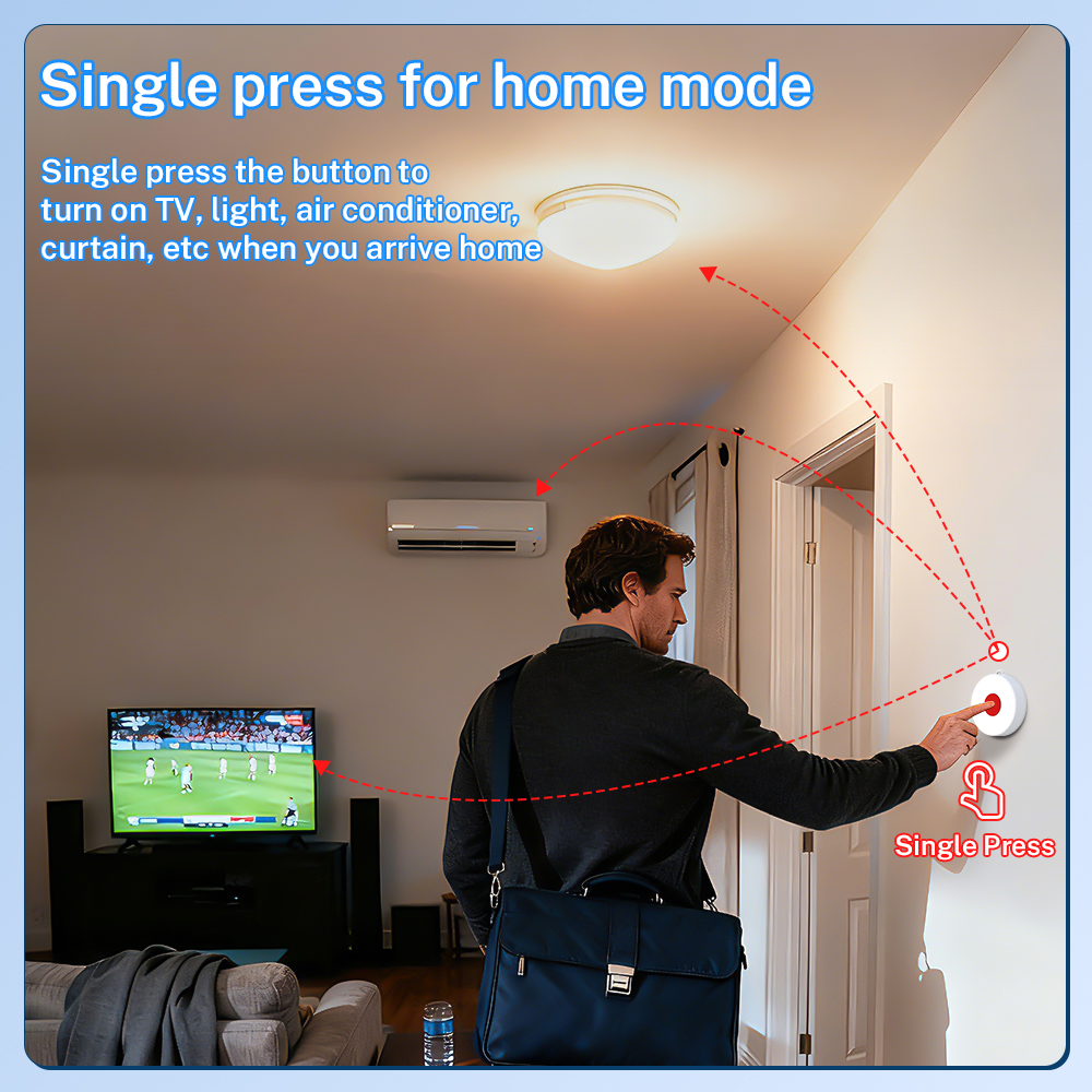 Tuya ZigBee Smart Button IP65  – обзор и цена Smart Home Switch