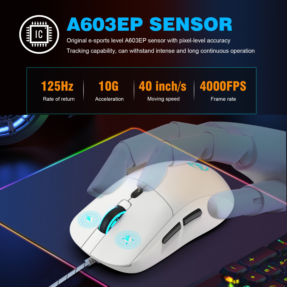 6 Keys Wired Gaming Mouse Adju – обзор и цена Smart Home Keyestudio
