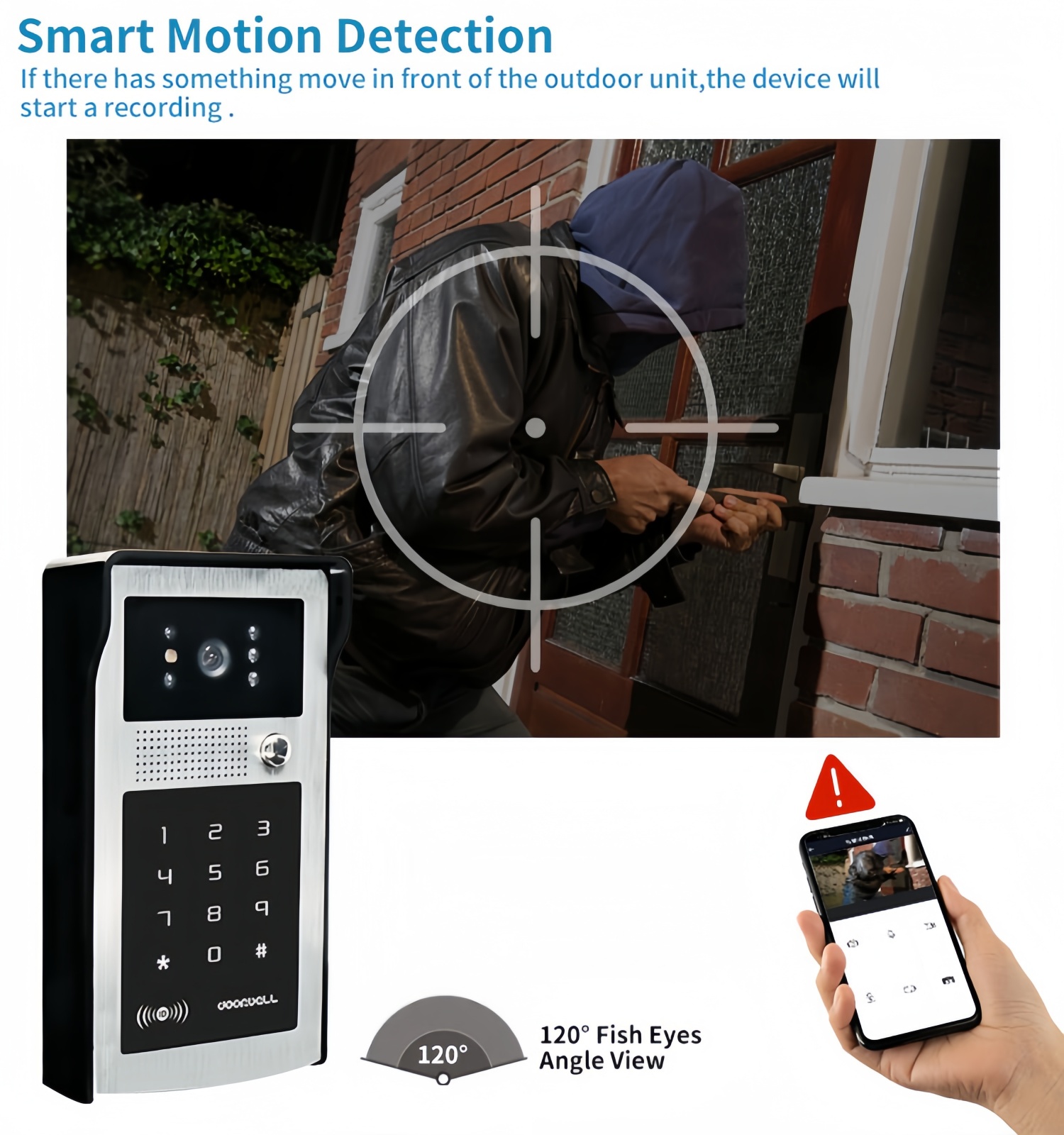 TUYA WIFI video intercom doorb – обзор и цена Smart Home Video