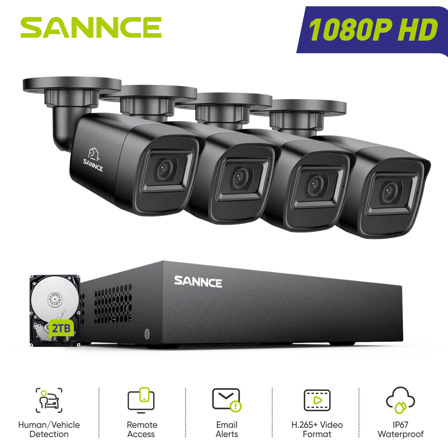 SANNCE 1080P Security Camera S – обзор и цена Smart Home Video