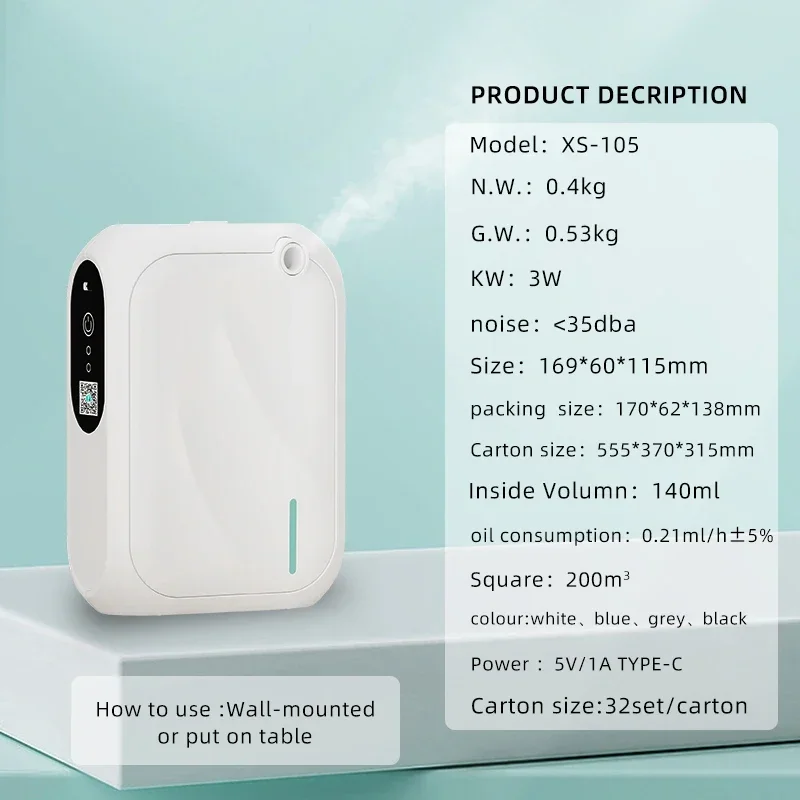 Electric Essential Oil Diffuse – обзор и цена Smart Home Fragrance Diffuser