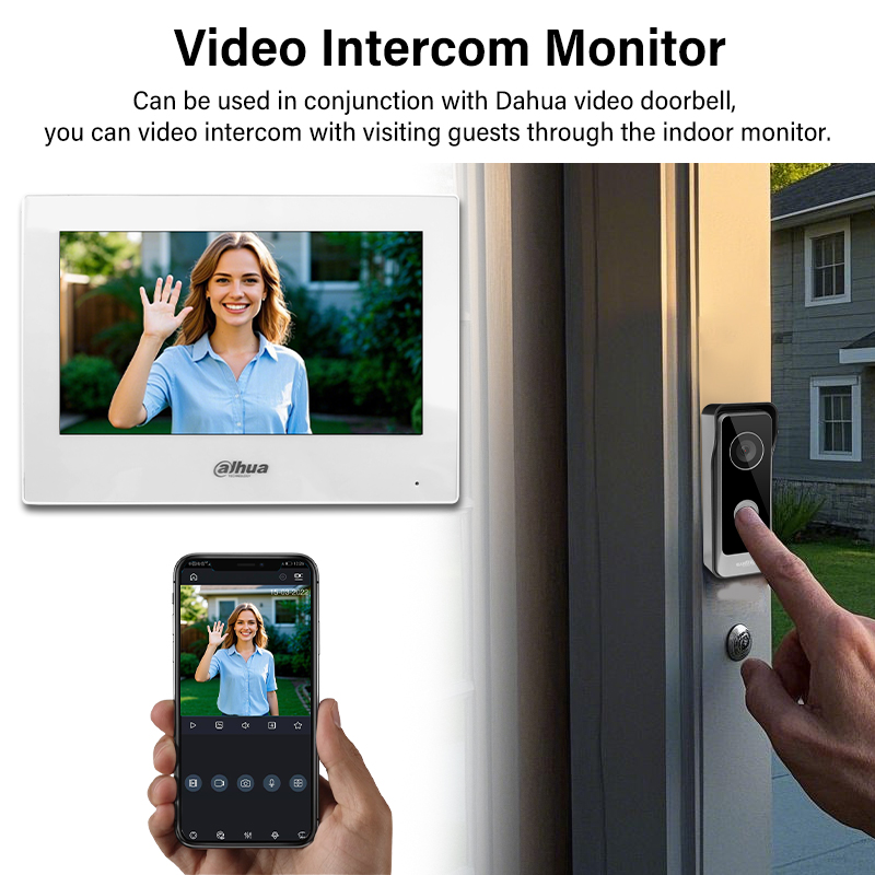Dahua 2-Wire WiFi Indoor Monit – обзор и цена Smart Home Video