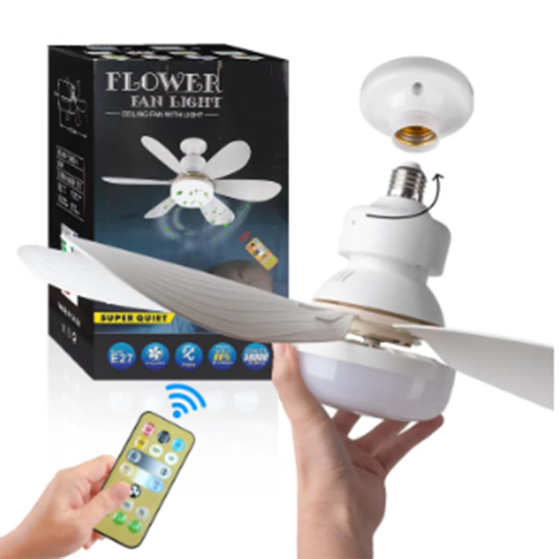 2026 Home E27 LED Ceiling Fan  – обзор и цена Smart Home Ventilation