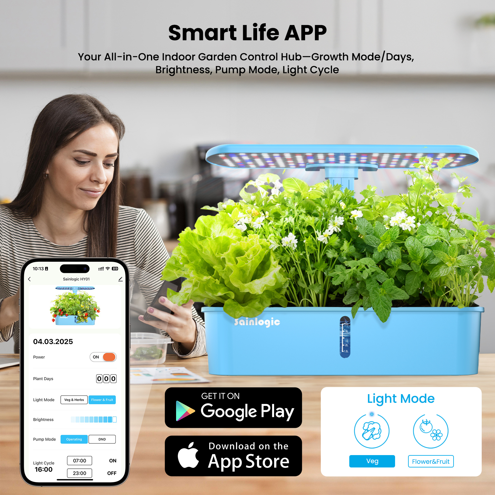 Smart Hydroponics Growing Syst – обзор и цена Smart Home Control