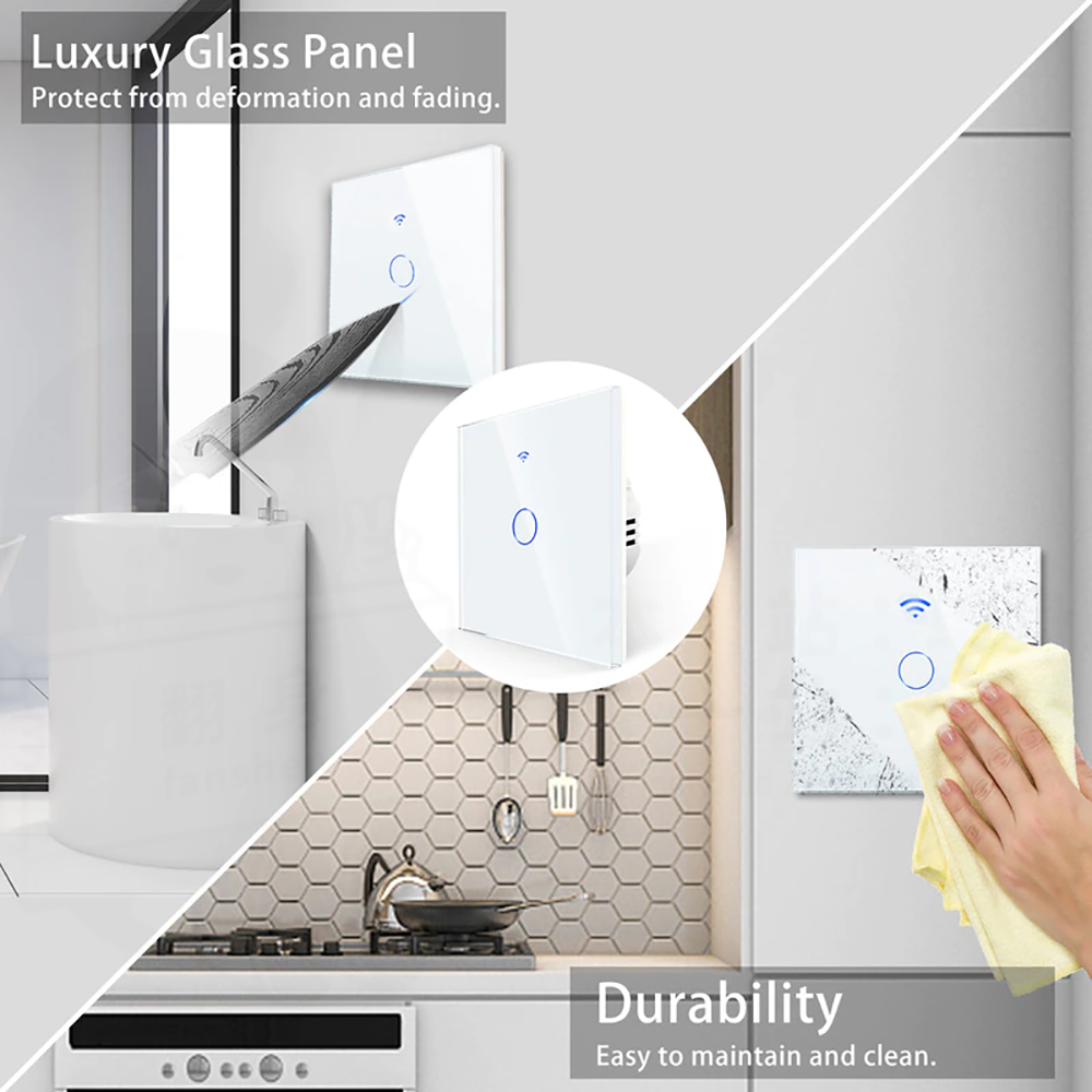 AXUS EU WiFi Smart Light Switc – обзор и цена Smart Home Switch