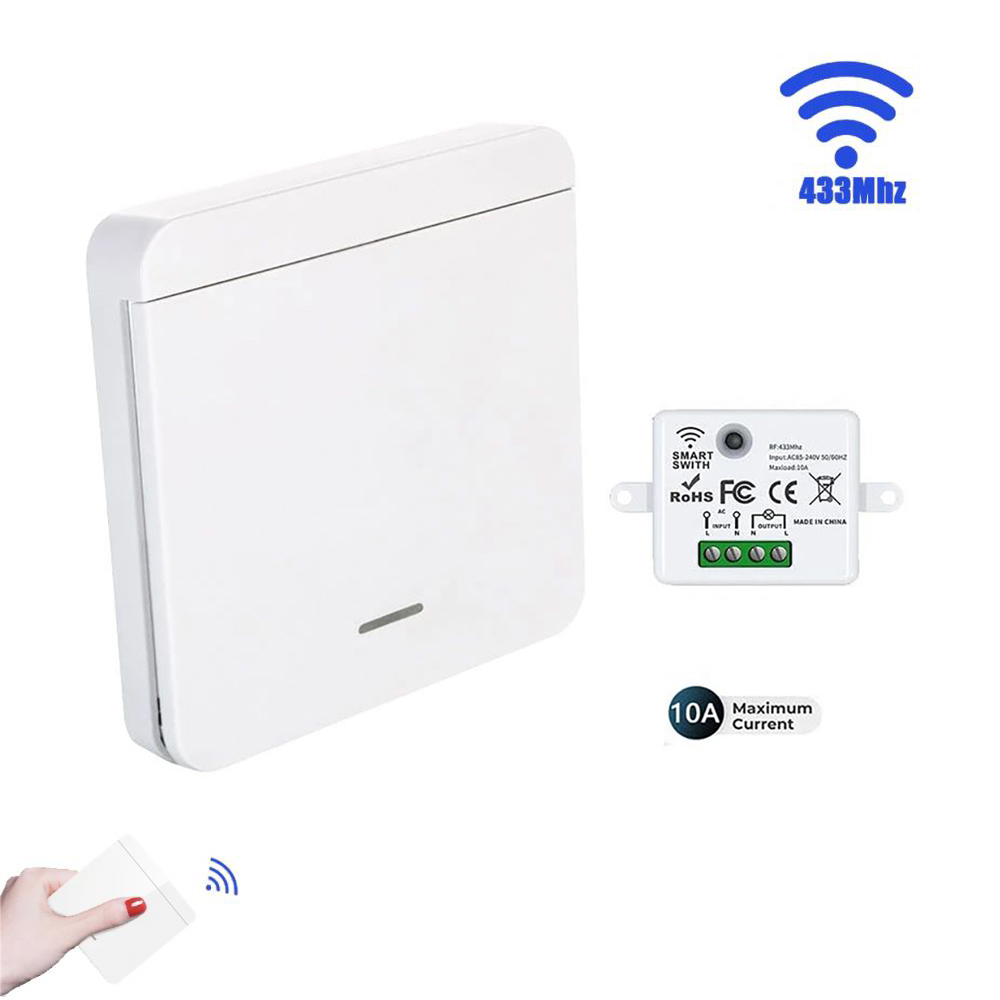 RF 433MHz Wireless Wall Switch – обзор и цена Smart Home Ventilation
