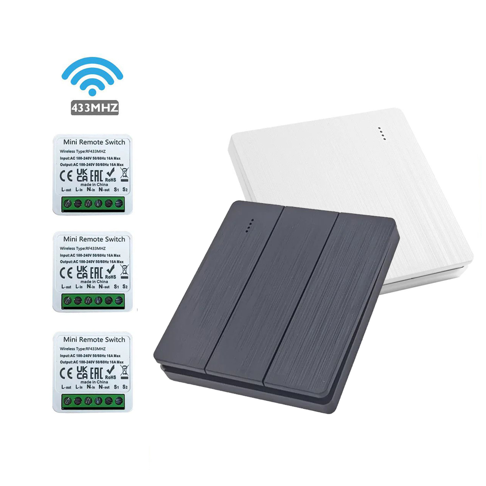 433Mhz RF 86 Wall Panel Switch – обзор и цена Smart Home Ventilation