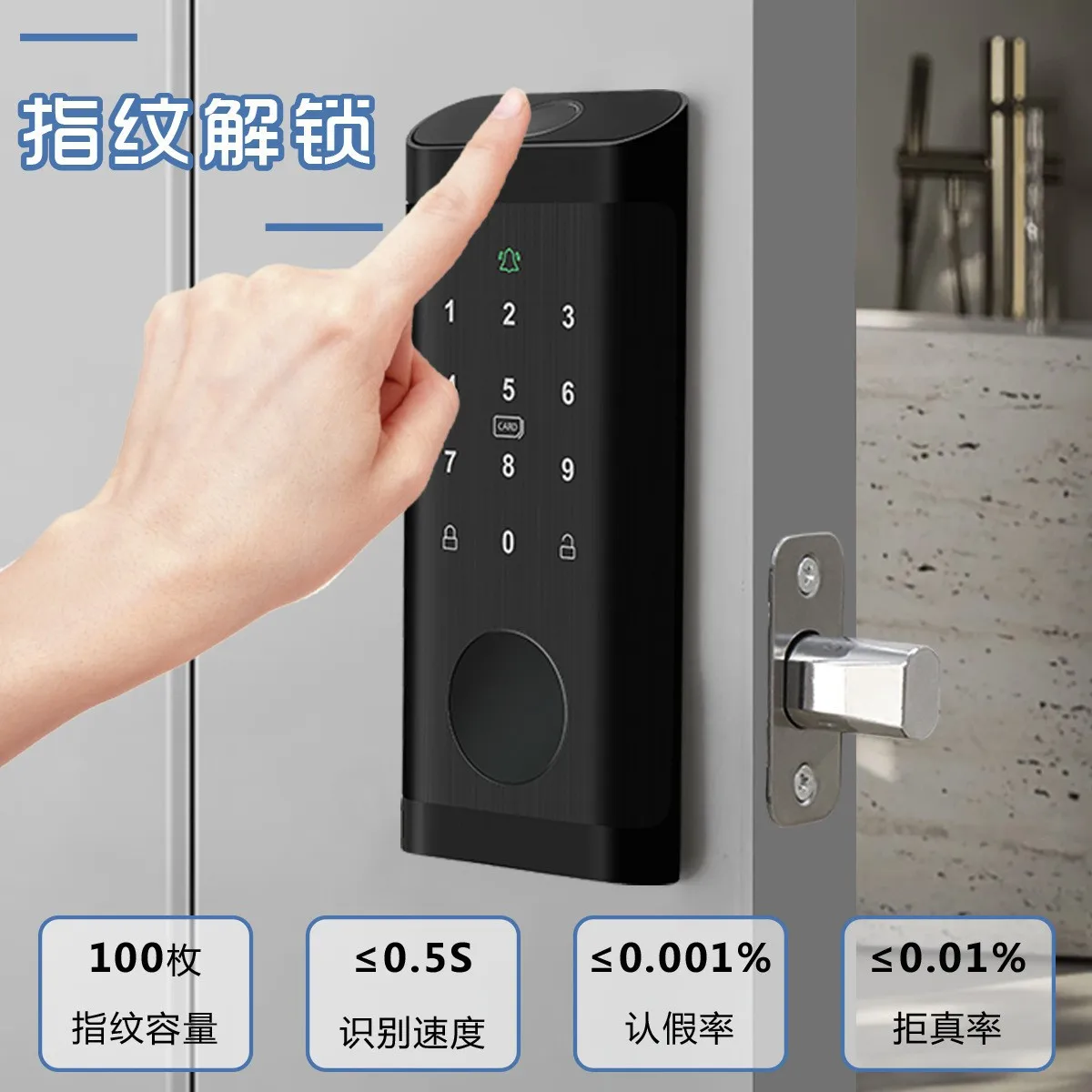 Fingerprint Lock Waterproof Tu – обзор и цена Smart Home Door Lock