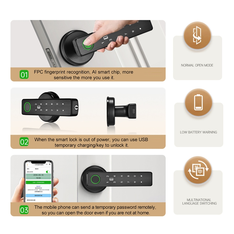 WiFi Remote Control Tuya Smart – обзор и цена Smart Home Door Lock
