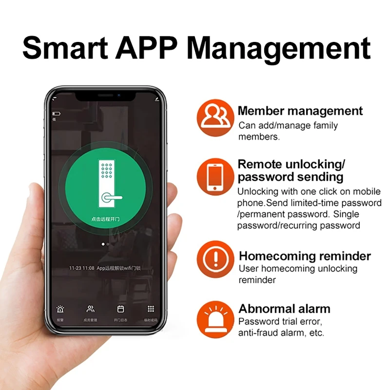 WiFi Remote Control Tuya Smart – обзор и цена Smart Home Door Lock